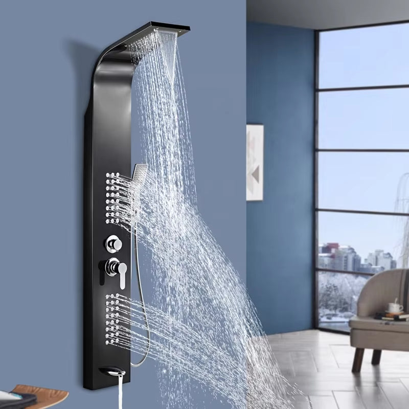Bathroom Panel Wall Mounted Stainless Steel Bath Shower-6062