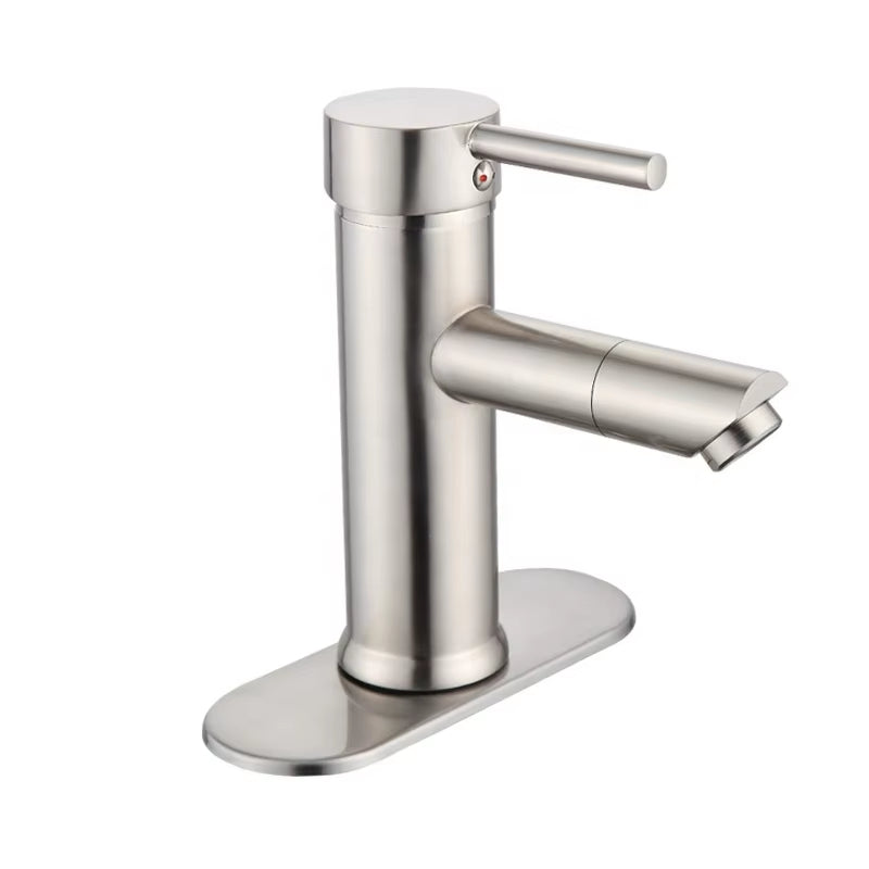Bathroom Countertop Brushed Faucet-7285