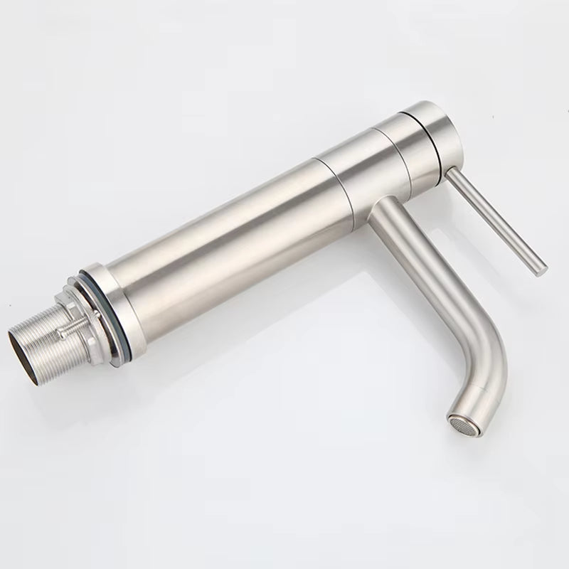 Bathroom Vanity Luxury Simple Hot And Cold Stainless Steel Faucet-5895