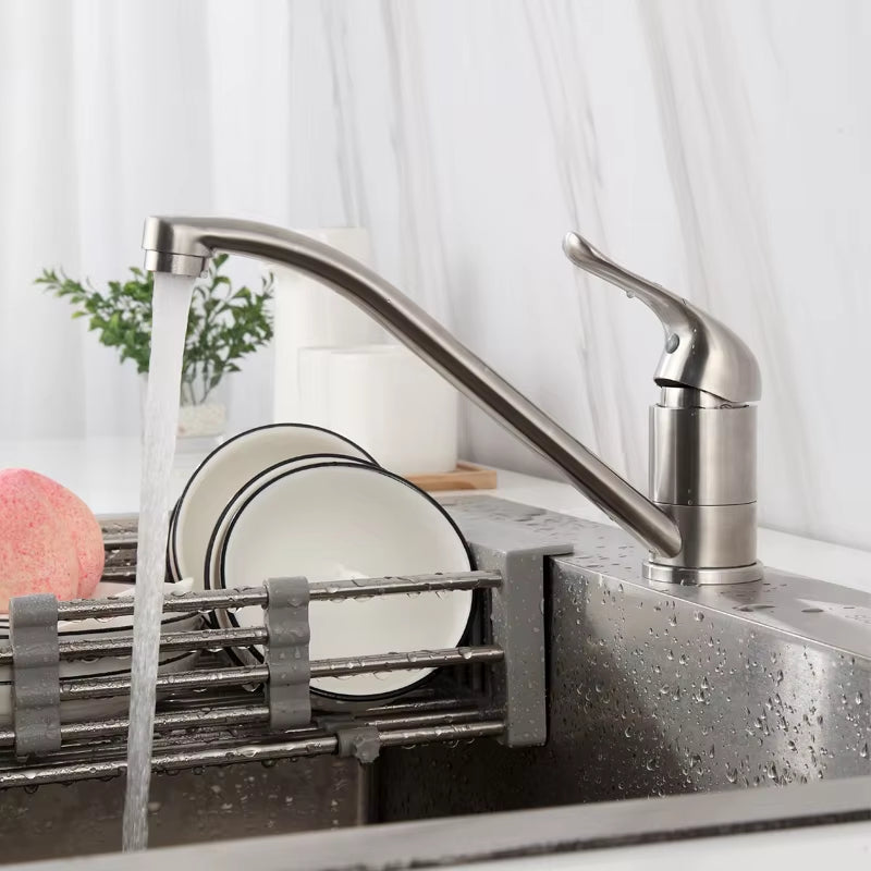 Extended Handle Faucet For Kitchen Balcony Hot And Cold-5325