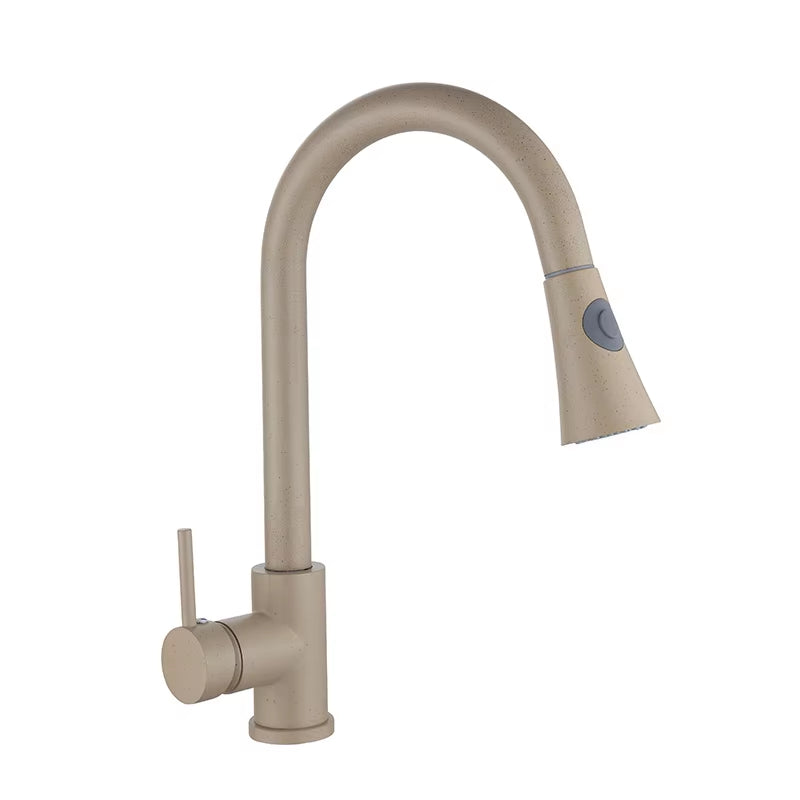 360 Degree Rotating Kitchen Sink Countertop Pull-Out Faucet-8579