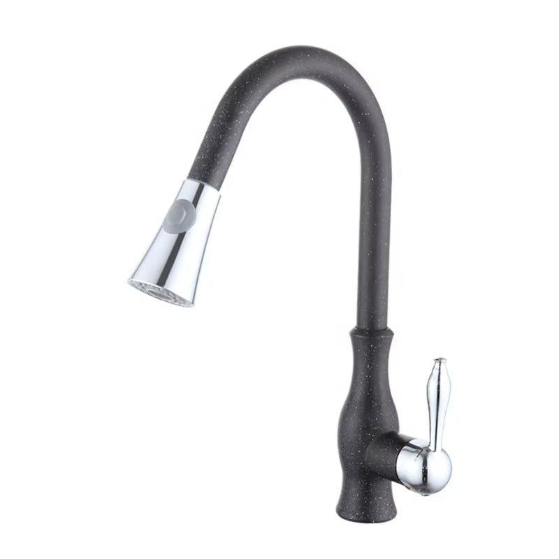 360 Degree Pull Down Kitchen Countertop Faucet-8356