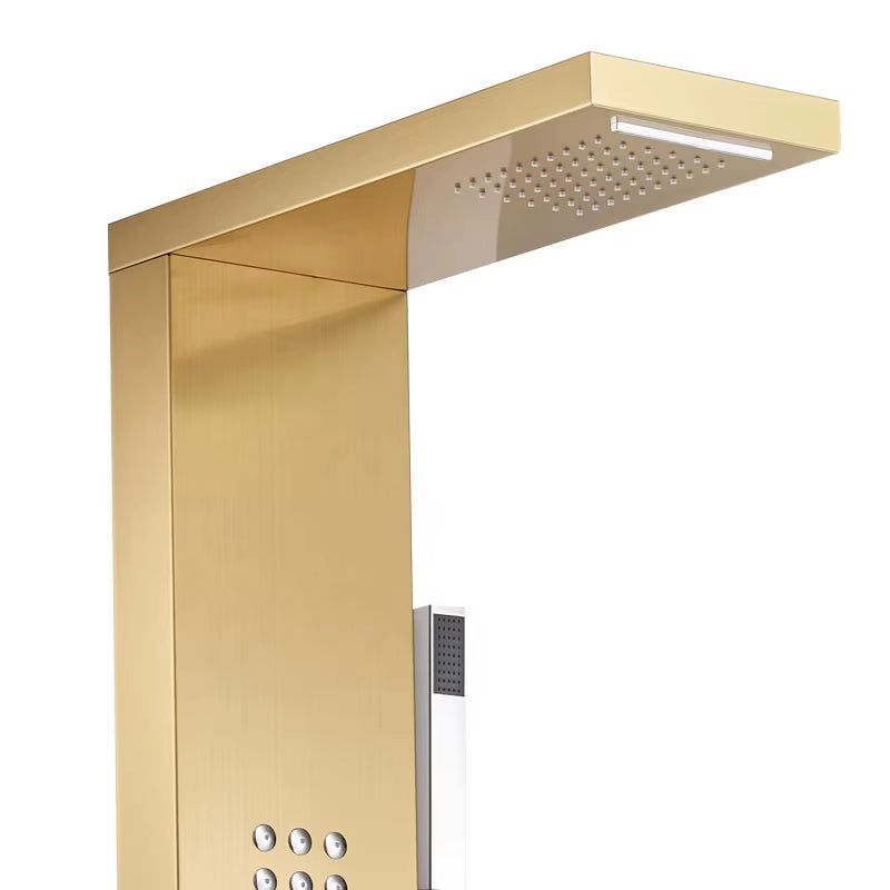 Shower Panel Massage Jet Shower Set Bathroom Wall Mounted-6641