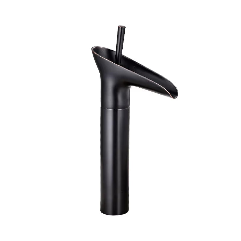 Bathroom Basin Unique Design Waterfall Hot And Cold Water Faucet-7069