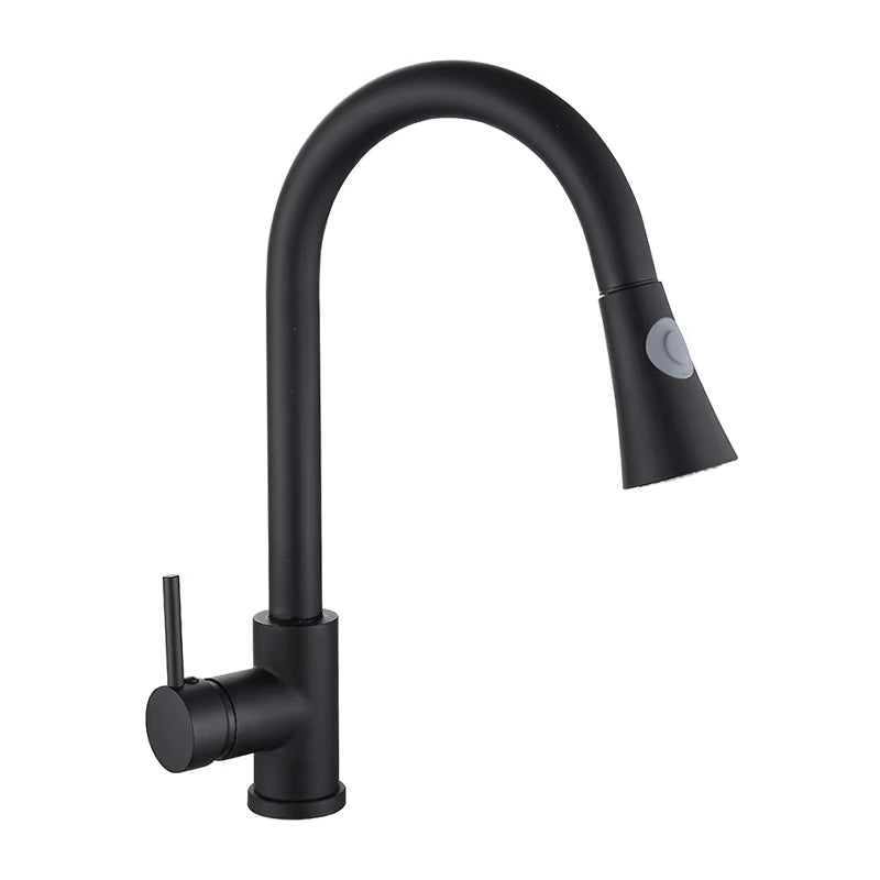 360 Degree Rotating Kitchen Sink Countertop Pull-Out Faucet-8582