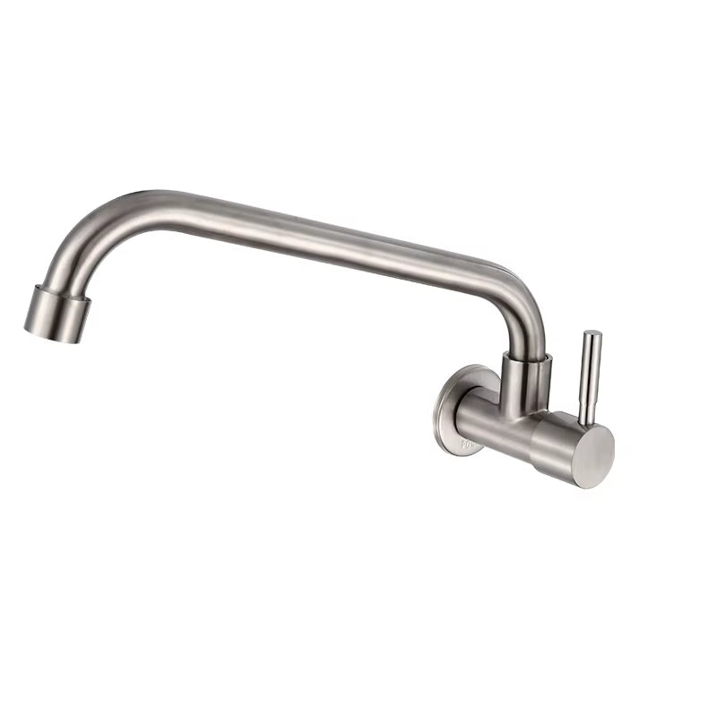 Kitchen And Bathroom Wall Mounted Space Saving Faucets-5943