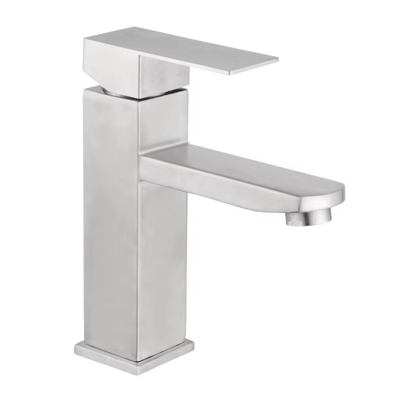 Wash Basin Hot And Cold 304 Stainless Steel Basin Bathroom Faucet-5904