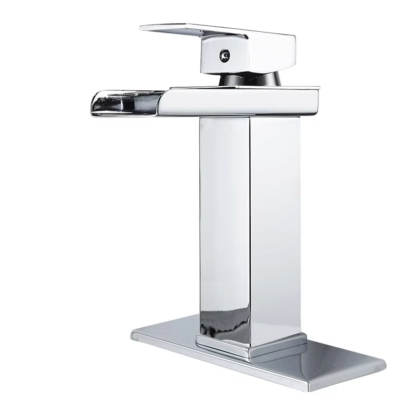 Bathroom Vanity Basin Waterfall Hot And Cold Water Faucet-7231