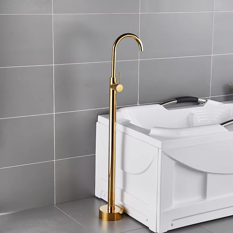 Floor-Standing Shower Faucet, Bathtub Spout, Mixer Tap-6711