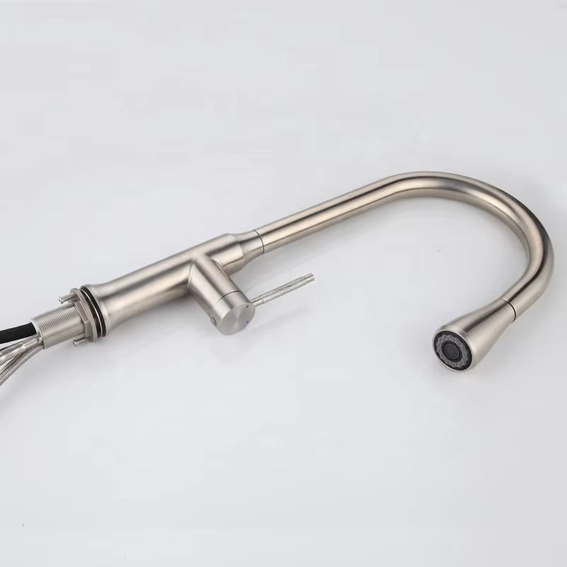 Pull-Out Countertop Mounted Single Handle Faucet-8406