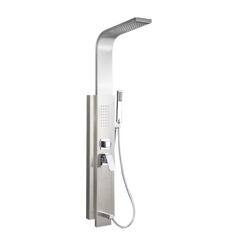 Shower Panel Bathroom Waterfall Shower Column Set Massage Jet Shower Panel Wall Mounted-6647