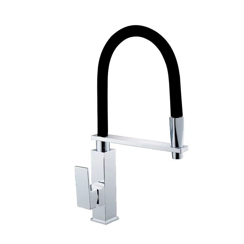 Kitchen Countertop Installation Of Flexible Faucet-8382