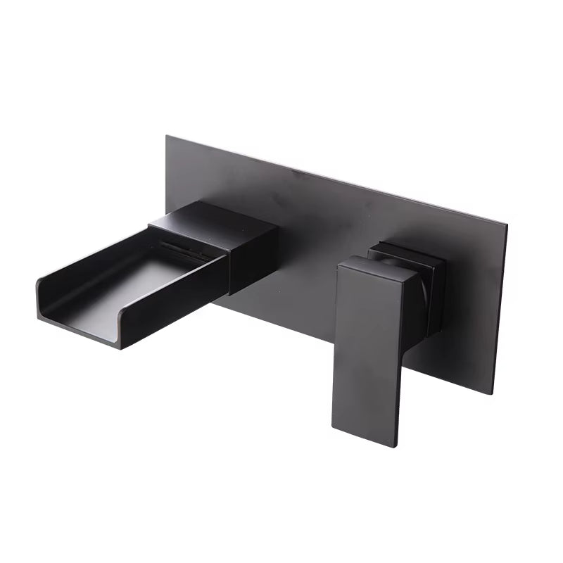 Wall Mounted Bathroom Basin Sink Waterfall Faucet-7300