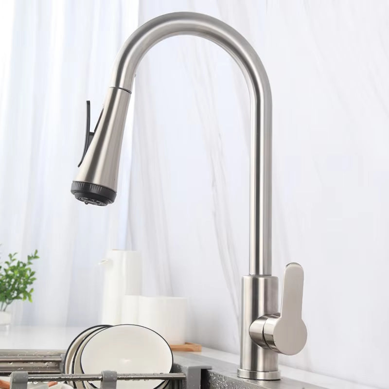 Kitchen Sink Pull-Out 360 Degree Swivel Faucet-7509