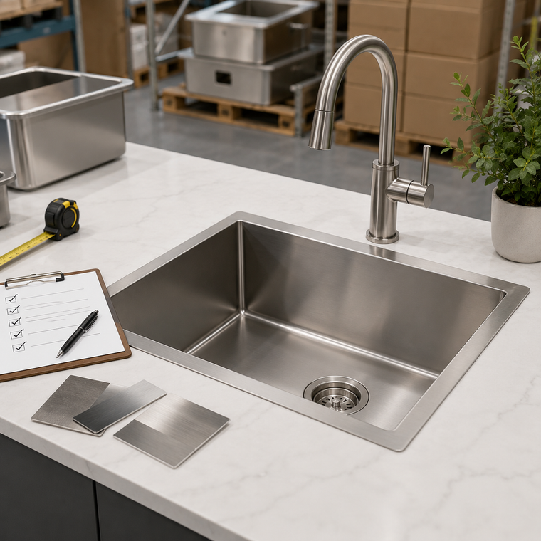 How to Choose a Stainless Steel Kitchen Sink Supplier