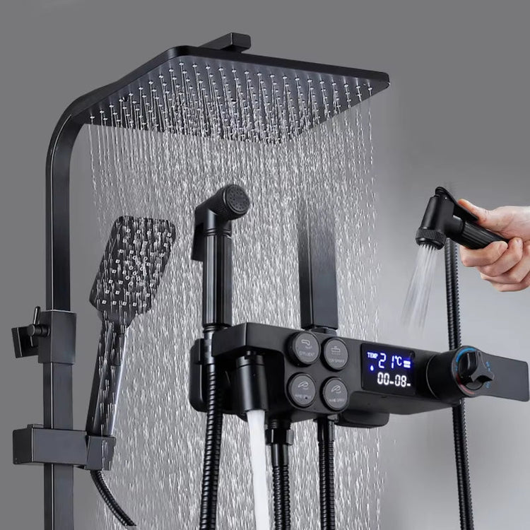 Bathroom rain shower
