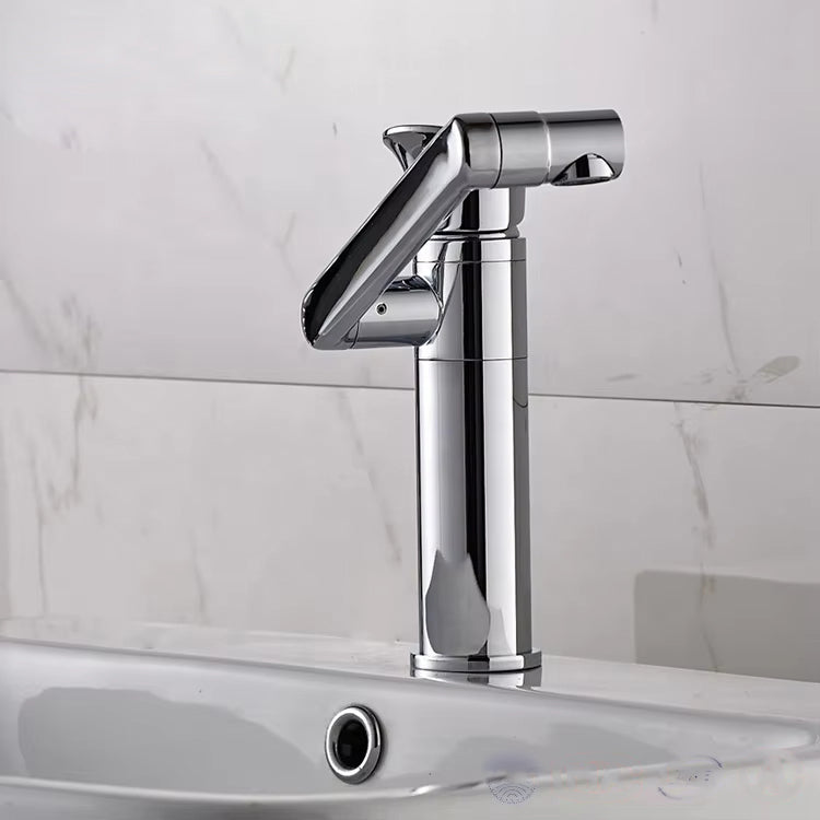 Deluxe Single Handle Basin Swivel Spout Faucet-Z1531
