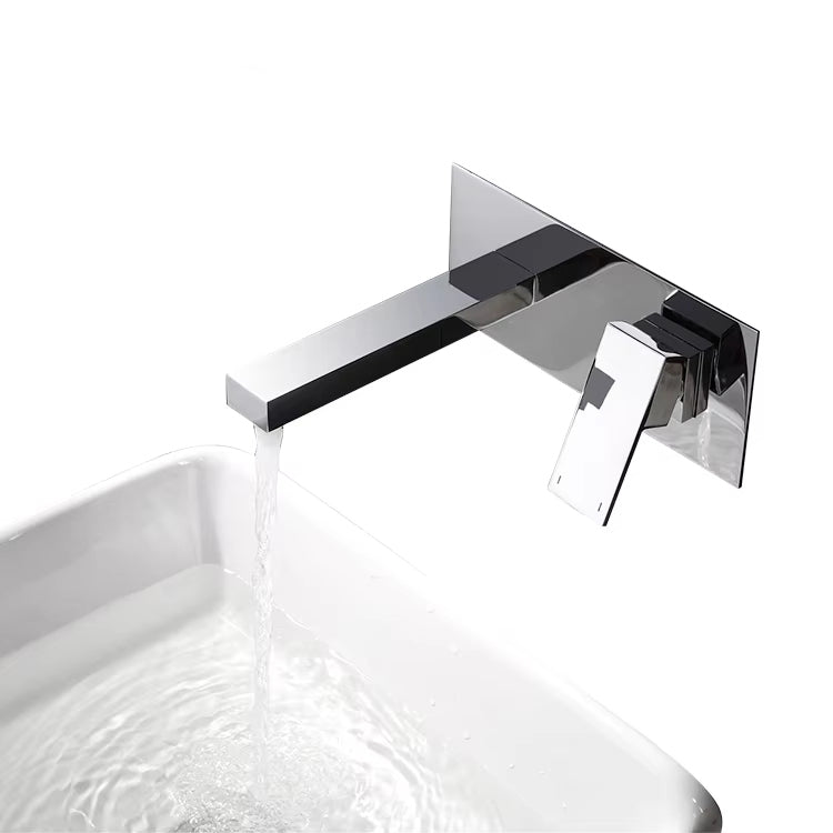 Wall Mounted Brass Washbasin Single Handle Faucet-Z-1307