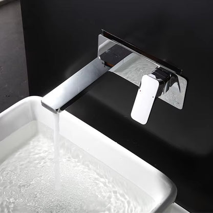 Wall Mounted Brass Washbasin Single Handle Faucet-Z1309