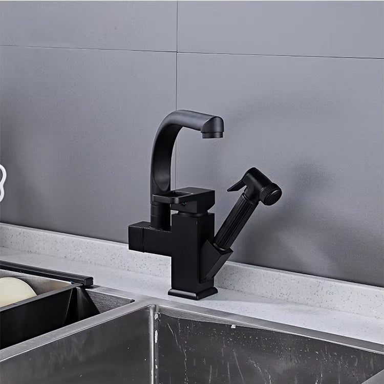 Kitchen Bathroom Stretch Sink Household Hot And Cold Water Faucet-002