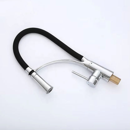 Kitchen Sink Flexible Faucet With Sprayer-Z1901B