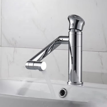 Deluxe Single Handle Basin Swivel Spout Faucet-Z1531