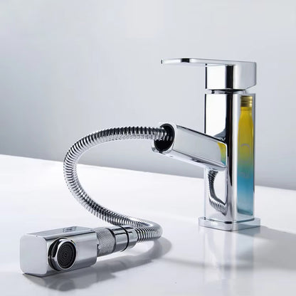 Pull-Out Countertop Basin Square Faucet-Z1602