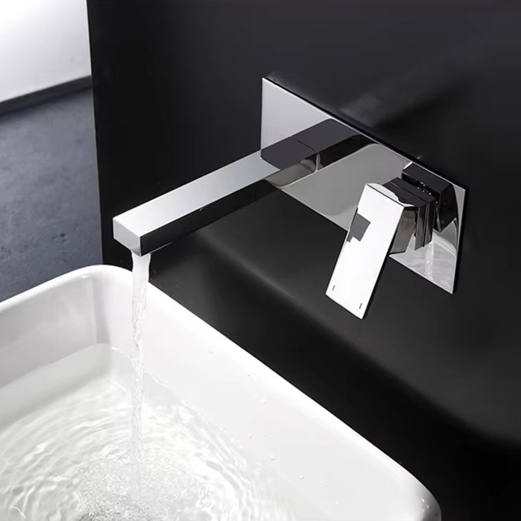 Wall Mounted Brass Washbasin Single Handle Faucet-Z-1307