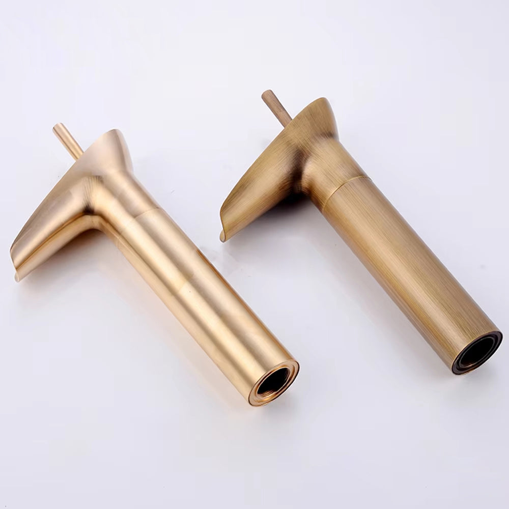 Antique Brass Single Handle Basin Faucet-Z-8307