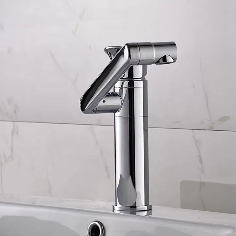 Deluxe Single Handle Basin Swivel Spout Faucet-Z1531