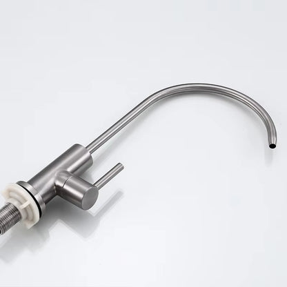 Torneira de Aço Inoxidável para Purificador de Água (Sistema de Filtro por Osmose Reversa)