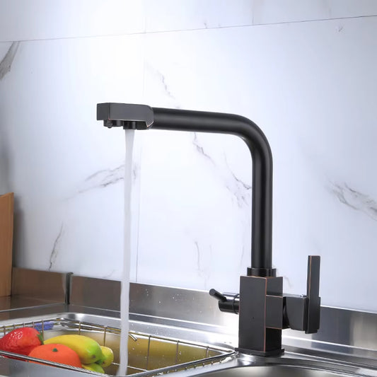 Kitchen Sink Countertop Mounted Square Pure Water Faucet-8909