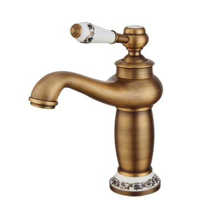 Elegant Retro Bathroom Basin European Style Luxury Faucet-7105