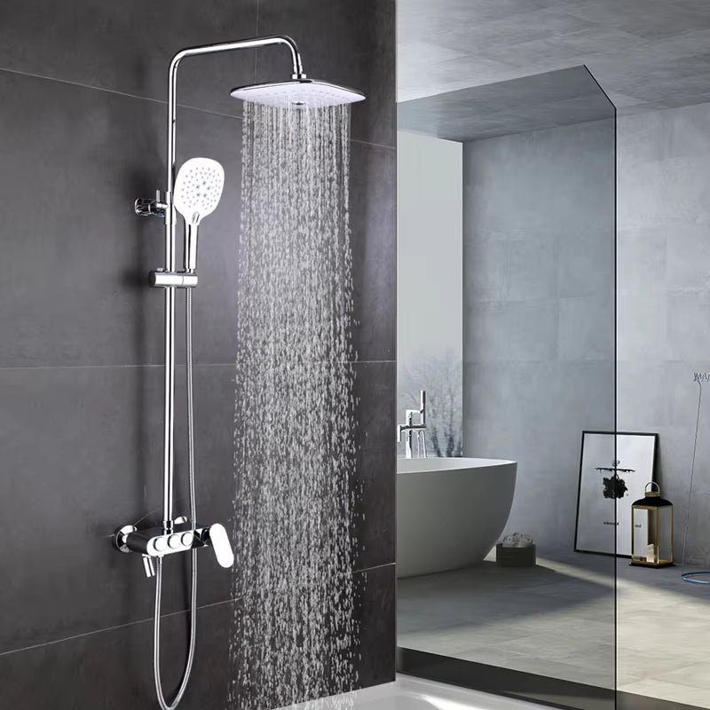 Bathroom Toilet Multifunctional Shower Thermostatic Shower Mixer Brass Faucet Bathtub Shower Set-6528
