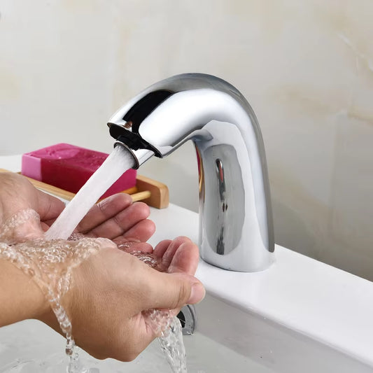 Infrared Sensor Basin Bathroom Sink Faucet-7934