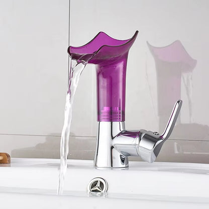 Bathroom Basin Waterfall Hot And Cold Water Faucet-7027