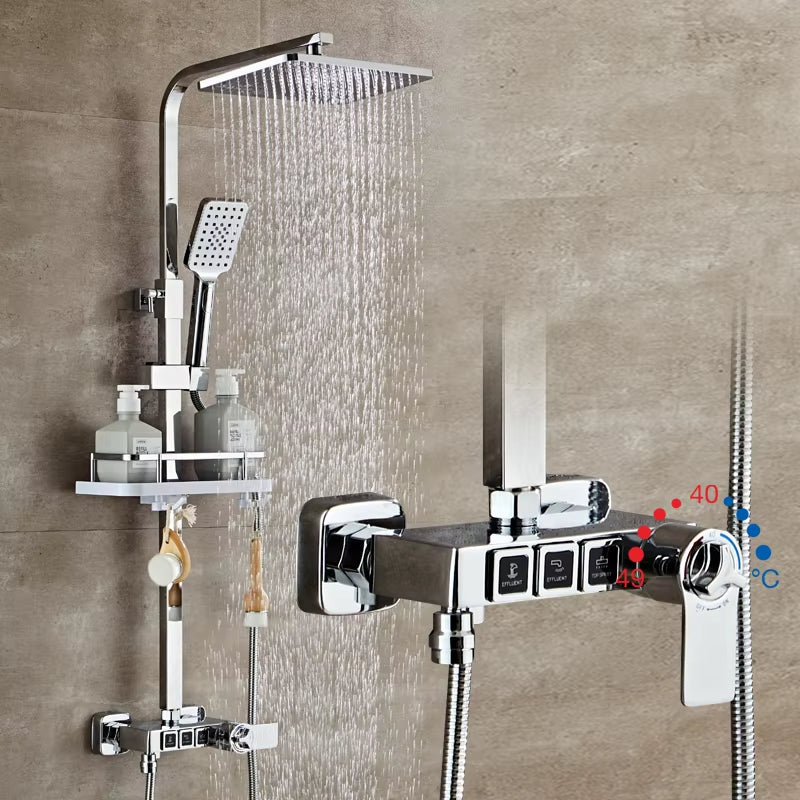 Intelligent Constant Temperature Shower Set Wall Mounted-6930