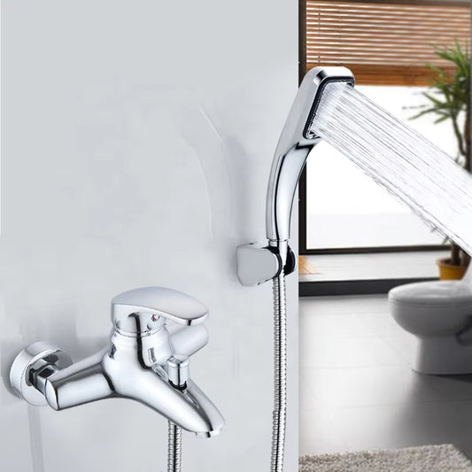 Classic Bathroom Shower Faucet Wall Mounted Hot And Cold Water Mixing Valve-6722