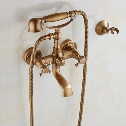 Antique Telephone Style Bronze Bathroom Shower-6209