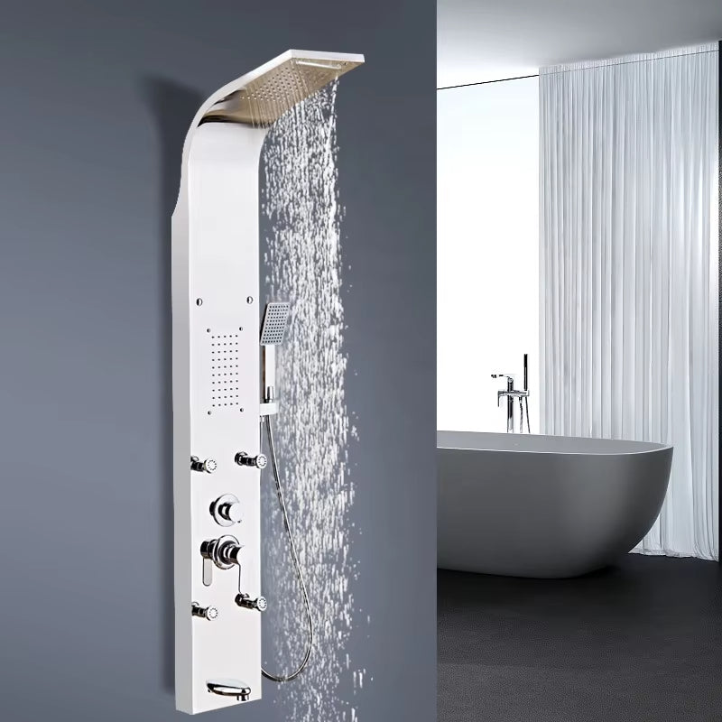 Luxury Shower Panel Waterfall Rain Shower Handheld Shower Massage Shower Head Shower Set-6626
