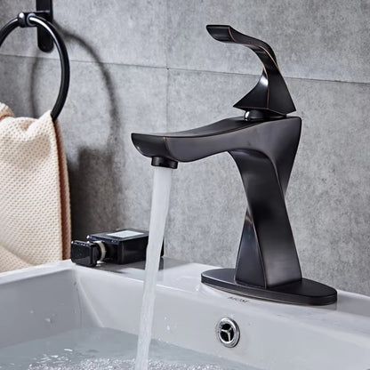 Bathroom Countertop Mounted Twist Design Faucet-7249
