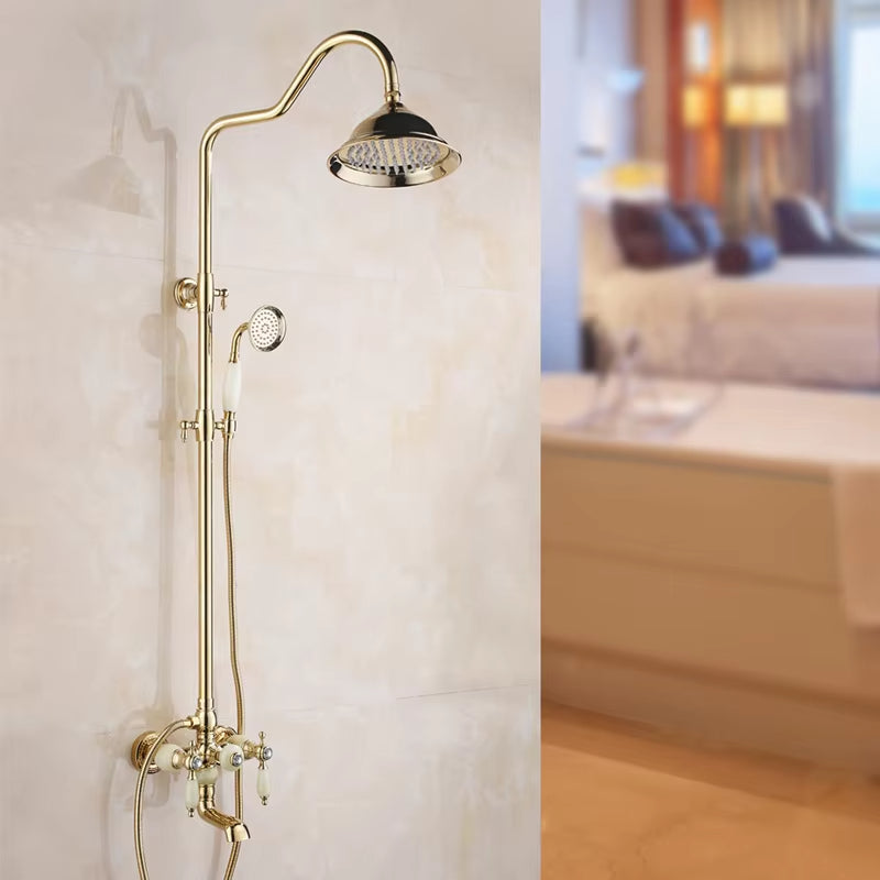 Shower Thermostatic Wall Bathroom Shower-6216