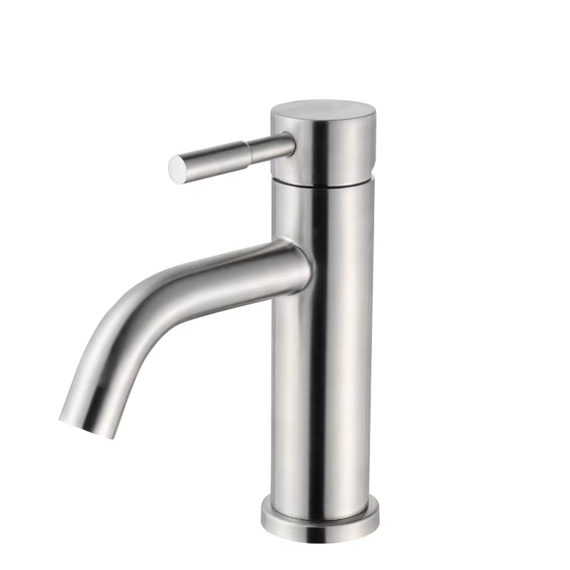 Glass Basin Ceramic Basin Hot And Cold Bathroom Balcony Faucet-5235