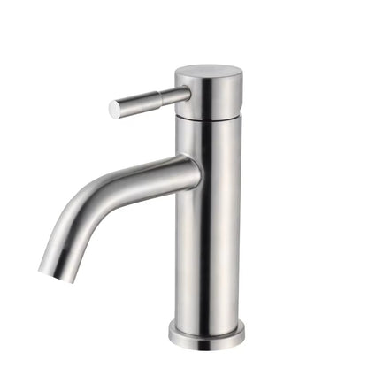 Glass Basin Ceramic Basin Hot And Cold Bathroom Balcony Faucet-5235