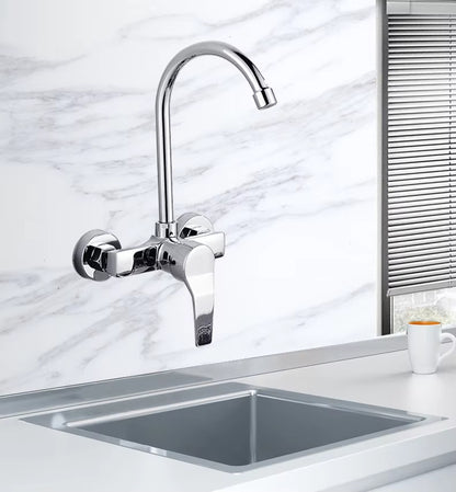 Wall Mounted 360 Degree Rotating Sink Single Handle Faucet-8326