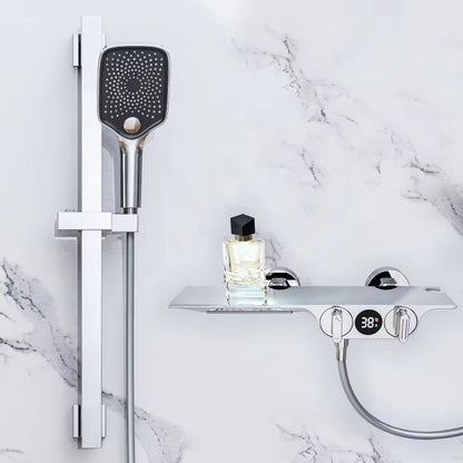 Luxury Simple Shower Set With Digital Display-6065