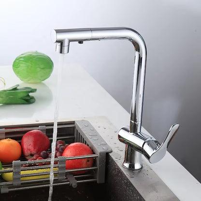 Pull-Out Multi-Function Kitchen Countertop Mounted Faucet-8339