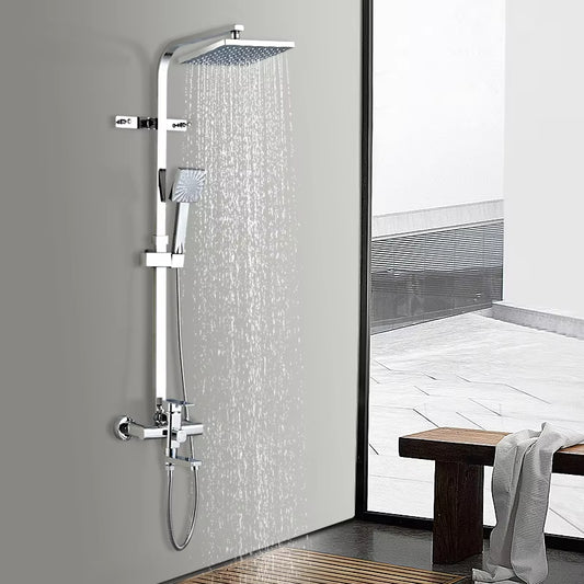 Hot And Cold Constant Temperature Wall Mounted Bathroom Shower Room Bath Mixer-6249