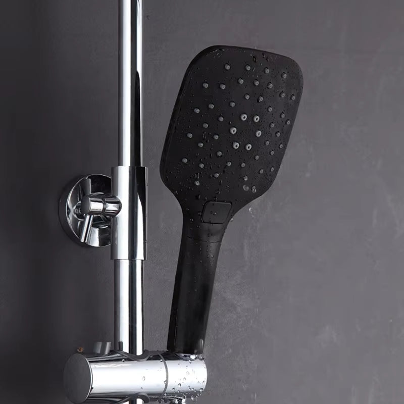 Black Supercharged Home Handheld Shower Head Accessories-5504
