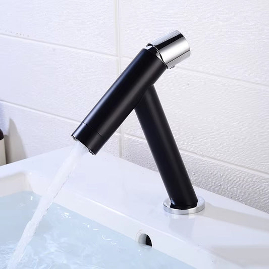 Bathroom Basin Countertop Installation Of Hot And Cold Water Faucet-7008